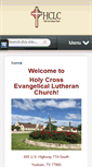 Mobile Screenshot of holycrossyoakum.org